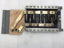 GE General Electric TQD Series 9 Space 2 Pole Main Load Center Guts Only 8" X 17"