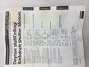 Dayton 2FTW4 Shutter Motor/Back Draft Damper Motor Pack 460V 1-Phase 60Hz 5 Amp Class F MPCF