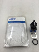 MCG Industries MCS 3PSS 22MM 3 Position Selector Switch 250 VAC 3 Amp 2 NO Contacts