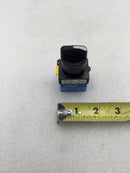 MCG Industries MCS 3PSS 22MM 3 Position Selector Switch 250 VAC 3 Amp 2 NO Contacts