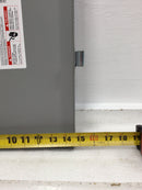 Siemens PNW2040B1200C 200 Amp Nema 3R 120/240V Hinged Load Center Door ONLY 27" x 14 5/8"