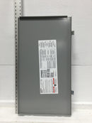Siemens PNW2040B1200C 200 Amp Nema 3R 120/240V Hinged Load Center Door ONLY 27" x 14 5/8"