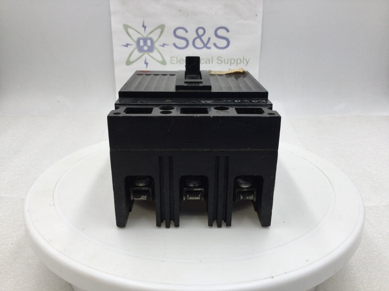 GE/General Electric 3 Amp 3 Pole Molded Case Circuit Breaker w/ Adjustable Trip