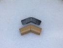 Wiremold/Legrand 512 45 Degree Flat Elbow Buff