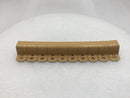 Wiremold/Legrand 704 Single-Channel Steel Mounting Strap Buff - Box of 100