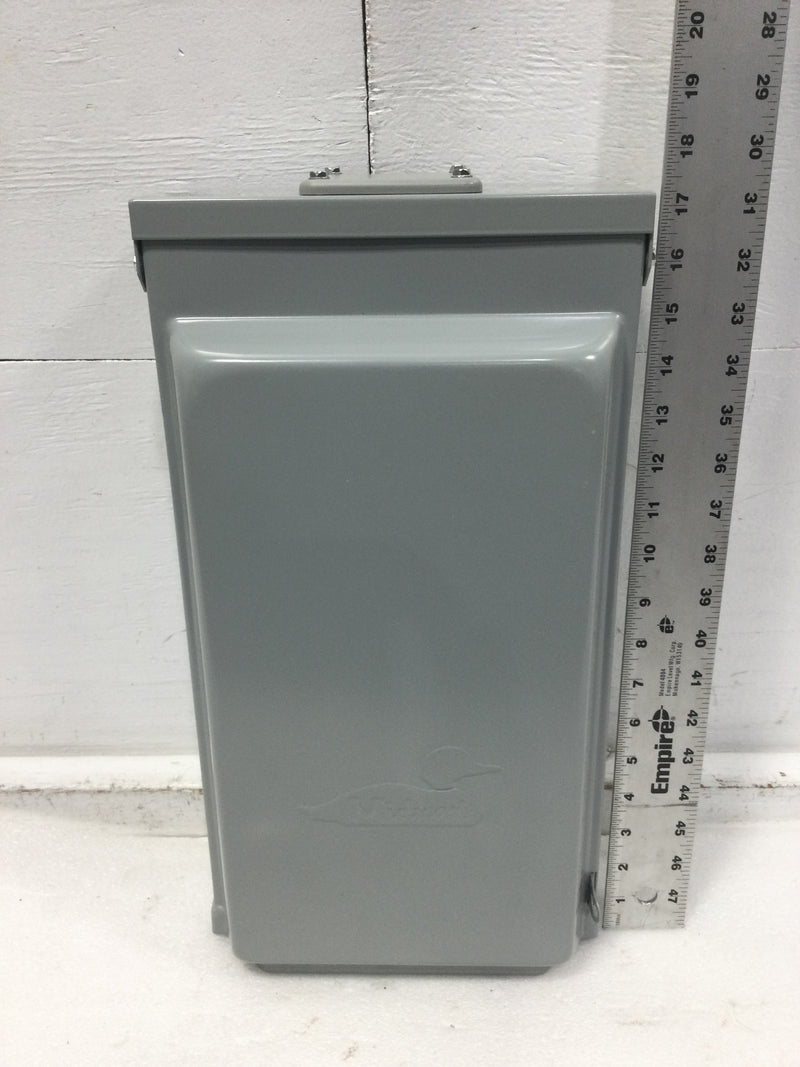 Midwest U075C 100 Amp RV Outlet Box with 50 and 30 Amp Outlets & 20 Am