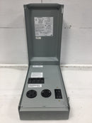Midwest U075C 100 Amp RV Outlet Box with 50 and 30 Amp Outlets & 20 Amp GFCI