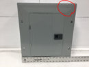 Eaton BRP12L125G 125A 12 Space 120/240V MLO Indoor Flush Mount Load Center-Flaw