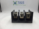 Ferraz Shawmut 67573 3 Pole Power Distribution Block (1)2/0-#14 X (4)#2-14 5"X4"