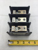 Ferraz Shawmut 67573 3 Pole Power Distribution Block (1)2/0-#14 X (4)#2-14 5"X4"