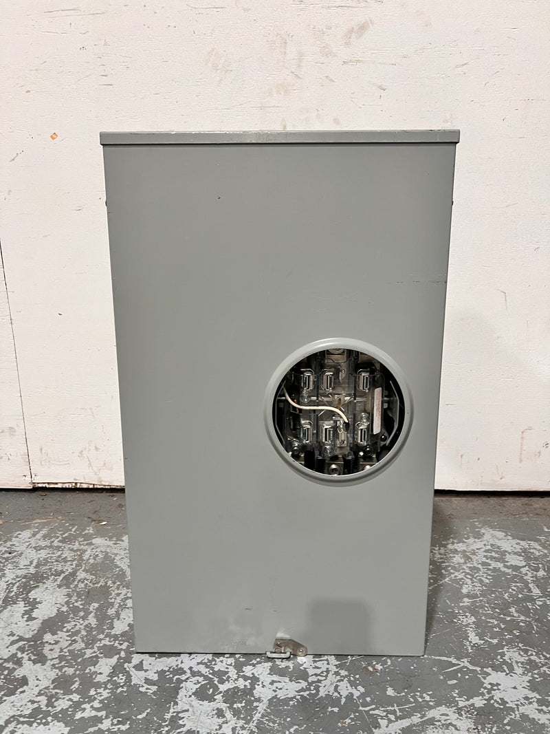 Durham 1004456B Meter Box 200 Amp 600VAC 3 Phase 4 Wire