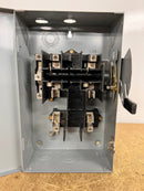 Eaton/Cutler Hammer DG222NGB 60A 2 Pole 240V Fusible Safety Switch 14 1/4" x 9"