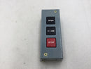 MMTC INC PBS-3 Surface Mount 3 Button Push Button Station Open/Close/Stop