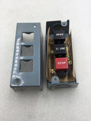 MMTC INC PBS-3 Surface Mount 3 Button Push Button Station Open/Close/Stop