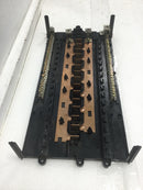 Siemens 200 Amp 30 Space 120/240V MLO Copper Buss Load Center Guts Only 10"x22"