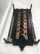 Siemens 200 Amp 30 Space 120/240V MLO Copper Buss Load Center Guts Only 10"x22"