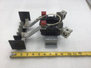 GE General Electric TSMF420SFLP 200 Amp 4 Jaw Meter Guts Only 8.5" X 10.5"