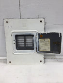 Square D QOC12 12 Space Load Center Cover Only 15 1/2" X 12 3/4" - Cosmetic Flaw