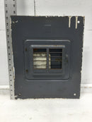 Square D QOC12 12 Space Load Center Cover Only 15 1/2" X 12 3/4" - Cosmetic Flaw