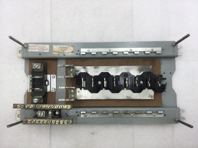ITE EQ16MBA 16 Space/30 Circuit Guts Only 125A 120/240VAC Main Breaker Type Interior/Buss