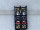 Allen-Bradley 1491-R162 2-Pole Fuseholder 30 Amp 600V Max Class CC Fuses Only Ser. C