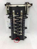 Square D QON24L125 12 Space/24 Circuit 125 Amp Main Load Center Guts Only 9" x 16"