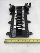Square D QON24L125 12 Space/24 Circuit 125 Amp Main Load Center Guts Only 9" x 16"
