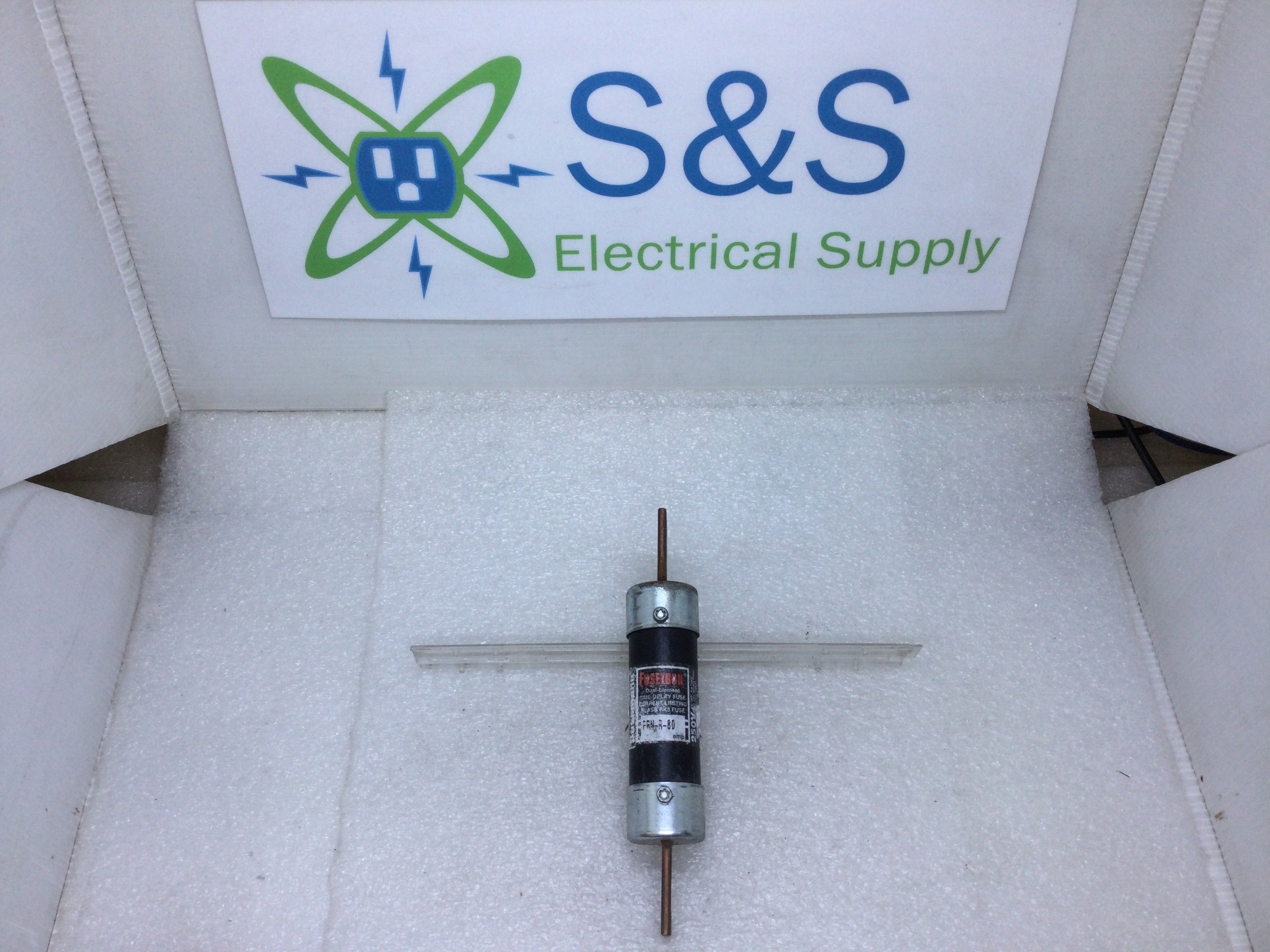 Fusetron/Bussmann FRN-R-80 80 Amp 250V Dual Element Time Delay Current