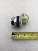 Schneider Electric 9001 KA-3 Series H Contact Block Assembly w/ Red Tamper Resistant Push-Button