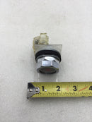 Schneider Electric 9001 KA-3 Series H Contact Block Assembly w/ Red Tamper Resistant Push-Button