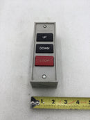 Cutler-Hammer 3 Position Heavy Duty Surface Mount Push Button Station Up/Down/Stop 600 VAC Max