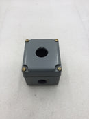 Square D 9001KY1 Series A 1 Hole Push Button 600 VAC Max Enclosure Only