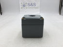 Square D 9001KY1 Series A 1 Hole Push Button 600 VAC Max Enclosure Only