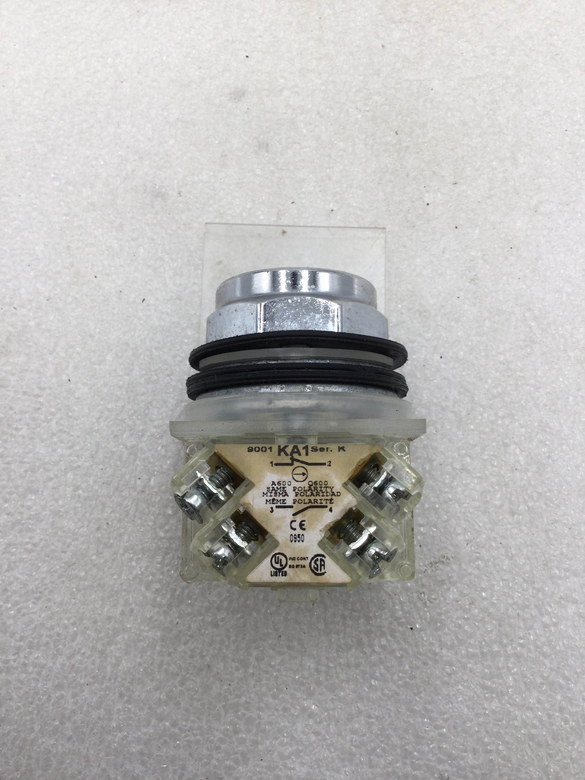 Schneider Electric 9001 KA-1 SERIES K Contact Block Assembly w/ Green