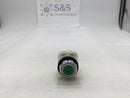 Schneider Electric 9001 KA-1 SERIES K Contact Block Assembly w/ Green Push-Button