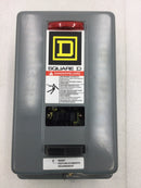 Square D 8536SBG1V02CP1X10 Size 00 120 VAC Starter w/Nema 1 Enclosure (8536SBG1V02)