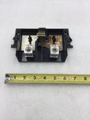 Siemens IO202L1200 200 Amp 2 Space Load Cener Guts Only 7" X 4"