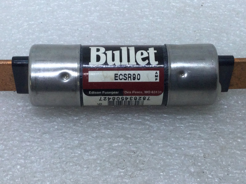 Bullet/Edison ECSR 90 90 Amp 600V or Less Dual Element Time delay Fuse current Limiting Class RK5