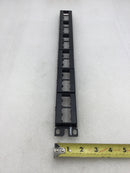 Panduit CPP24WBLY 24 Port Mini-Com Modular Patch Panel Rack Mount 1U for Cat 6 & 5E Connectors