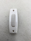 Lot of 2 Nutone GA-07A Lighted Doorbell Push Button in White