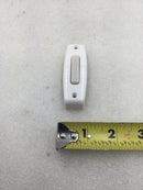 Lot of 2 Nutone GA-07A Lighted Doorbell Push Button in White