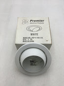 Premier Electrical PEP-4-WH-EYE 4" Air Tight White Baffle Trim for R20/PAR 20 50 Watt Max