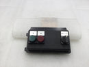 Square D 80420-007 Series Molded Control Center with 3 Position Selector Switch (Hand,Off,Auto) and Red/Off and Green/On Indicator Lights