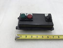 Square D 80420-007 Series Molded Control Center with 3 Position Selector Switch (Hand,Off,Auto) and Red/Off and Green/On Indicator Lights