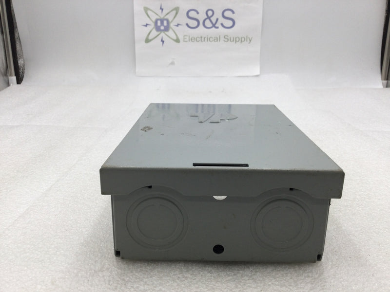 Trade Pro TP-60AMP-NF Non-Fused 60 Amp Pullout Disconnect Switch 240 VAC