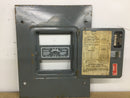 FPE Federal Pacific Stab-Lok Cover/Door Only 16 Space 100 Amp 120/240V 11 3/8" x 9"