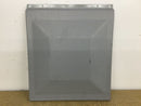 Cutler Hammer CH4L125RP 125 Amp 4 Space 120/240V Panel Cover Only 13" x 11 3/8"