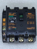 Fuji Electric BB3AEA-020 20 Amp 3 Pole 220V Circuit Breaker