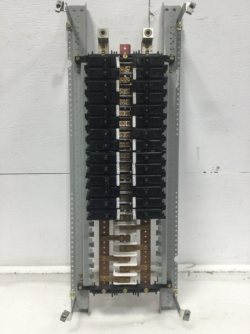 Eaton PRL1a 225 Amp 42 Space 1 Phase Pow-R-Line Panelboard w/Breakers