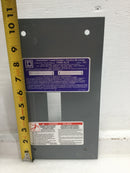 Square D HomeLine HOM2-4L70F 70 Amp 120/240V Deadfront 2 Space 10 1/2" x 6 1/8"
